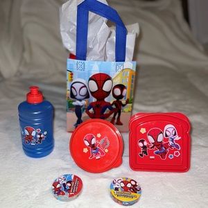 Spidey and his amazing friends food containers set
